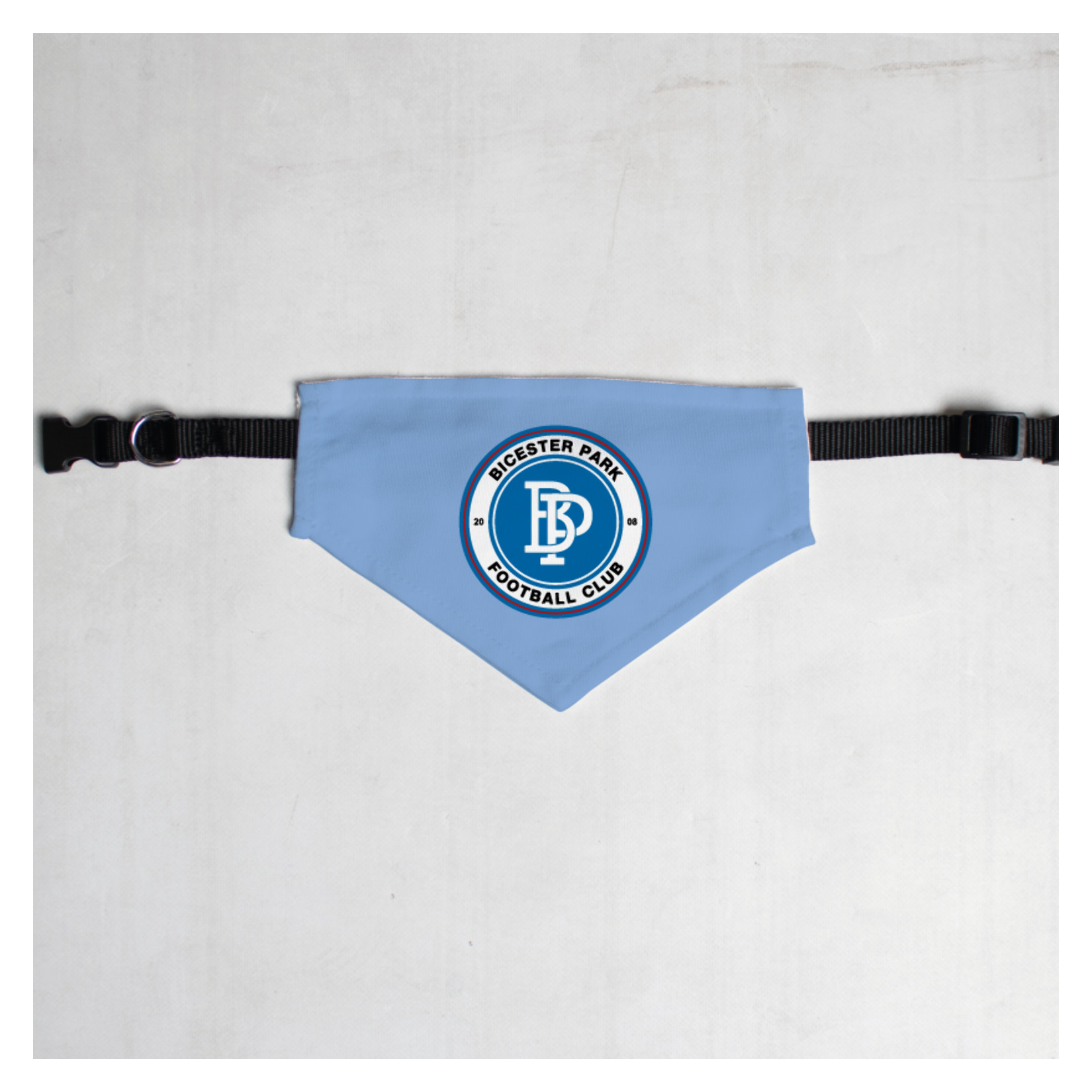 Pet Bandana with Black Collar