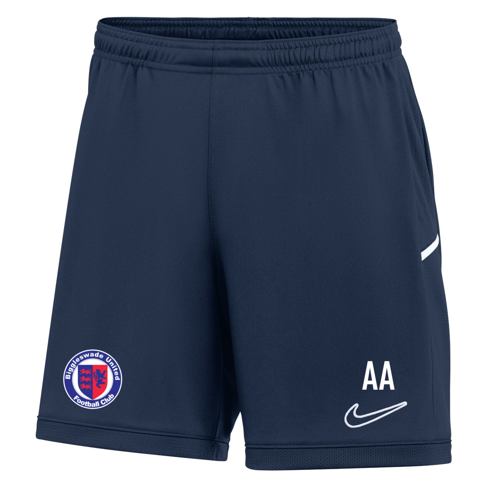 Nike Dri-FIT Academy 25 Shorts (W) - Obsidian/Obsidian/White