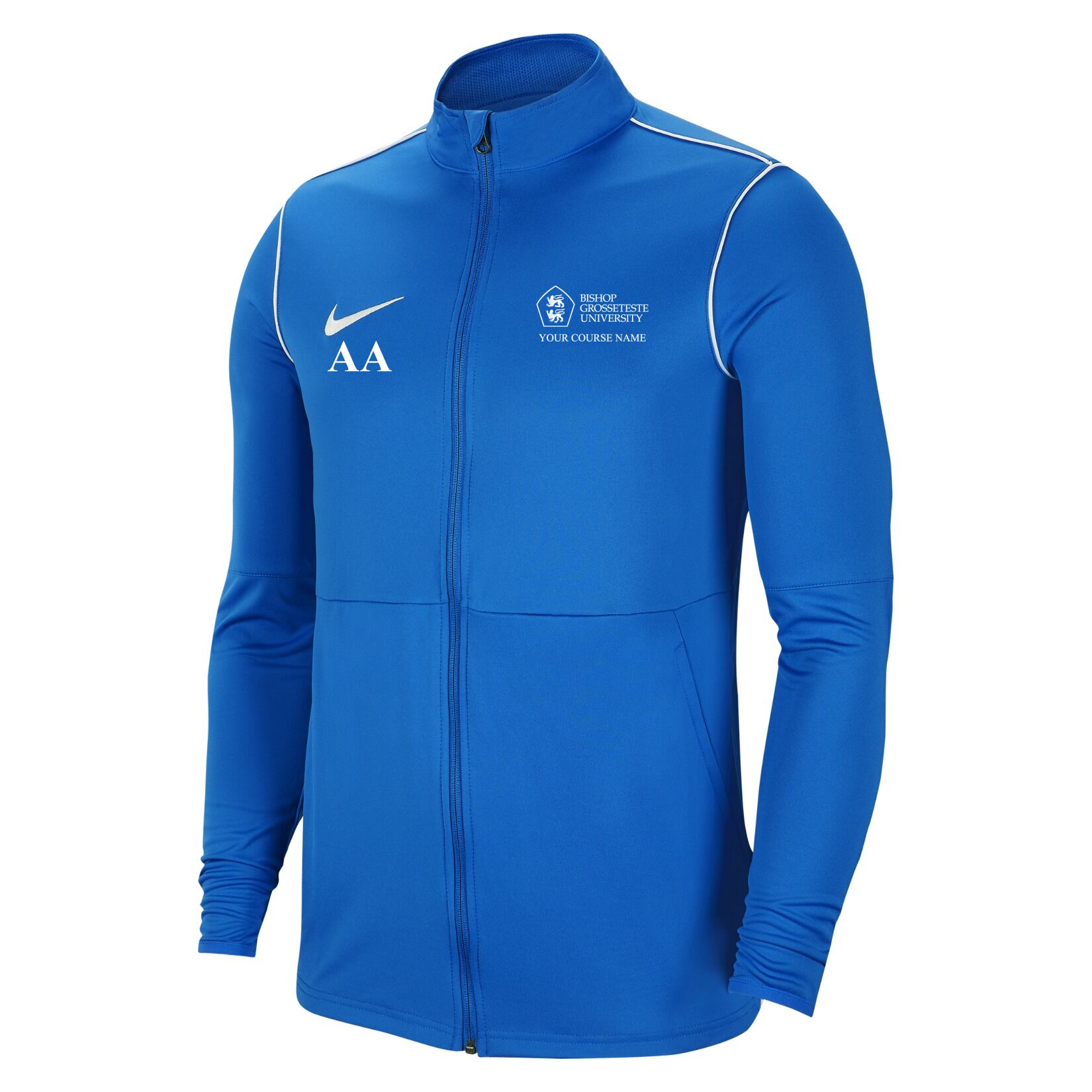 Nike Dri-FIT Park 20 Knitted Track Jacket - Royal Blue/White/White