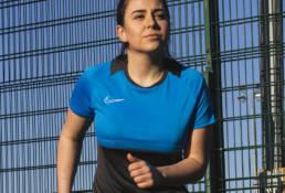 female running