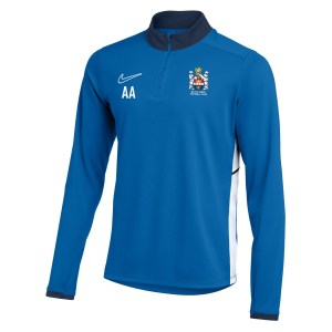 Nike Dri-FIT Academy 25 Drill Top - Royal Blue/Obsidian/White