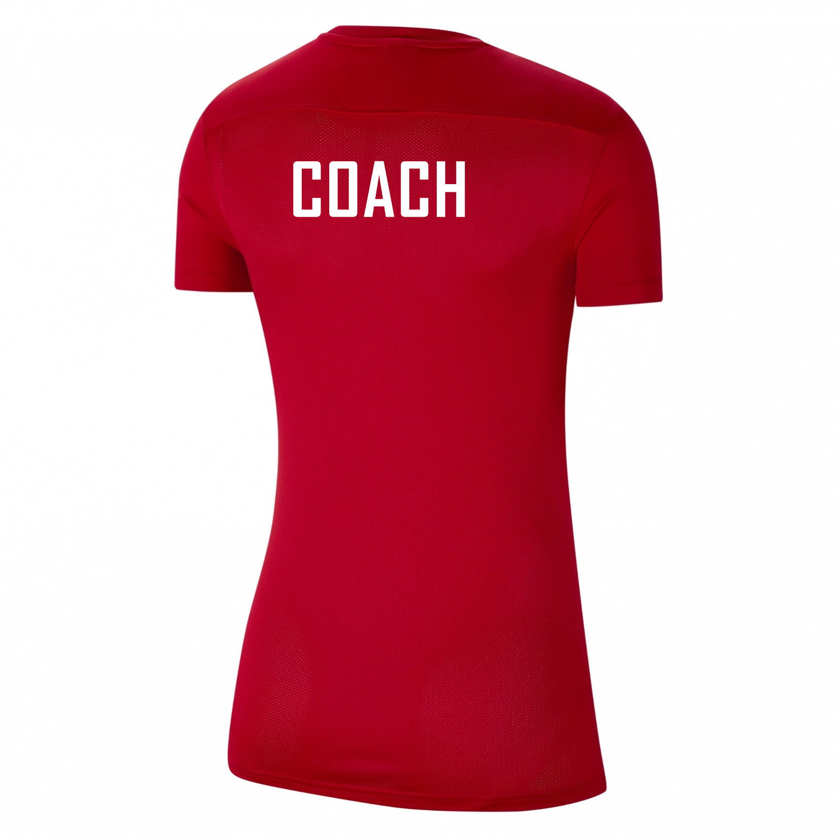 Nike Womens Park VII Dri-FIT Short Sleeve Shirt (W) University Red-White