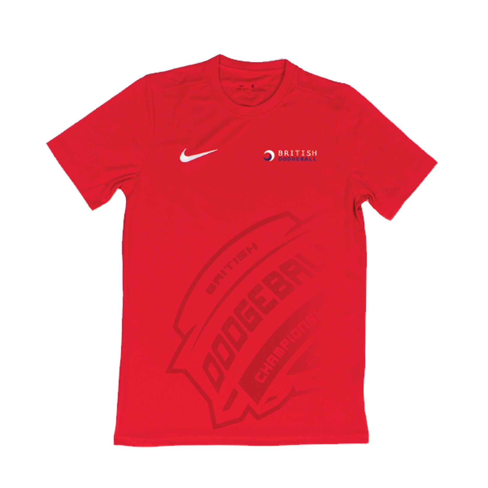 Nike Park VII Dri-FIT Short Sleeve Shirt - University Red/White
