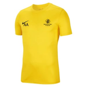 Nike Park VII Dri-FIT Short Sleeve Shirt Tour Yellow-Black