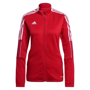 adidas Womens Tiro 21 Track Jacket (W) Team Power Red