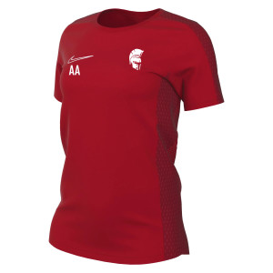 Nike Womens Academy 23 Short Sleeve Training Top (W) University Red-Gym Red-White