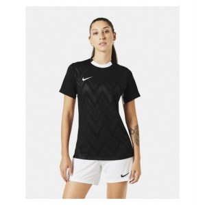 Nike Womens Dri-FIT Challenge V Short-Sleeve Jersey (W) Black-White-White