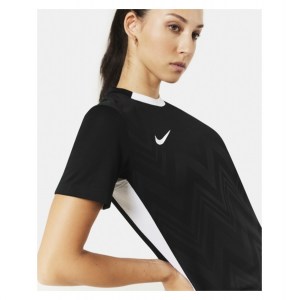 Nike Womens Dri-FIT Challenge V Short-Sleeve Jersey (W) Black-White-White