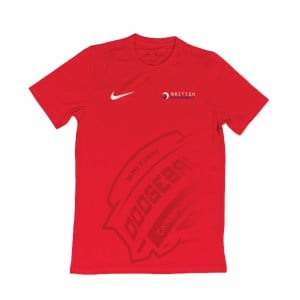 Nike Park VII Dri-FIT Short Sleeve Shirt - University Red/White