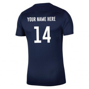 Nike Park VII Dri-FIT Short Sleeve Shirt - Midnight Navy/White