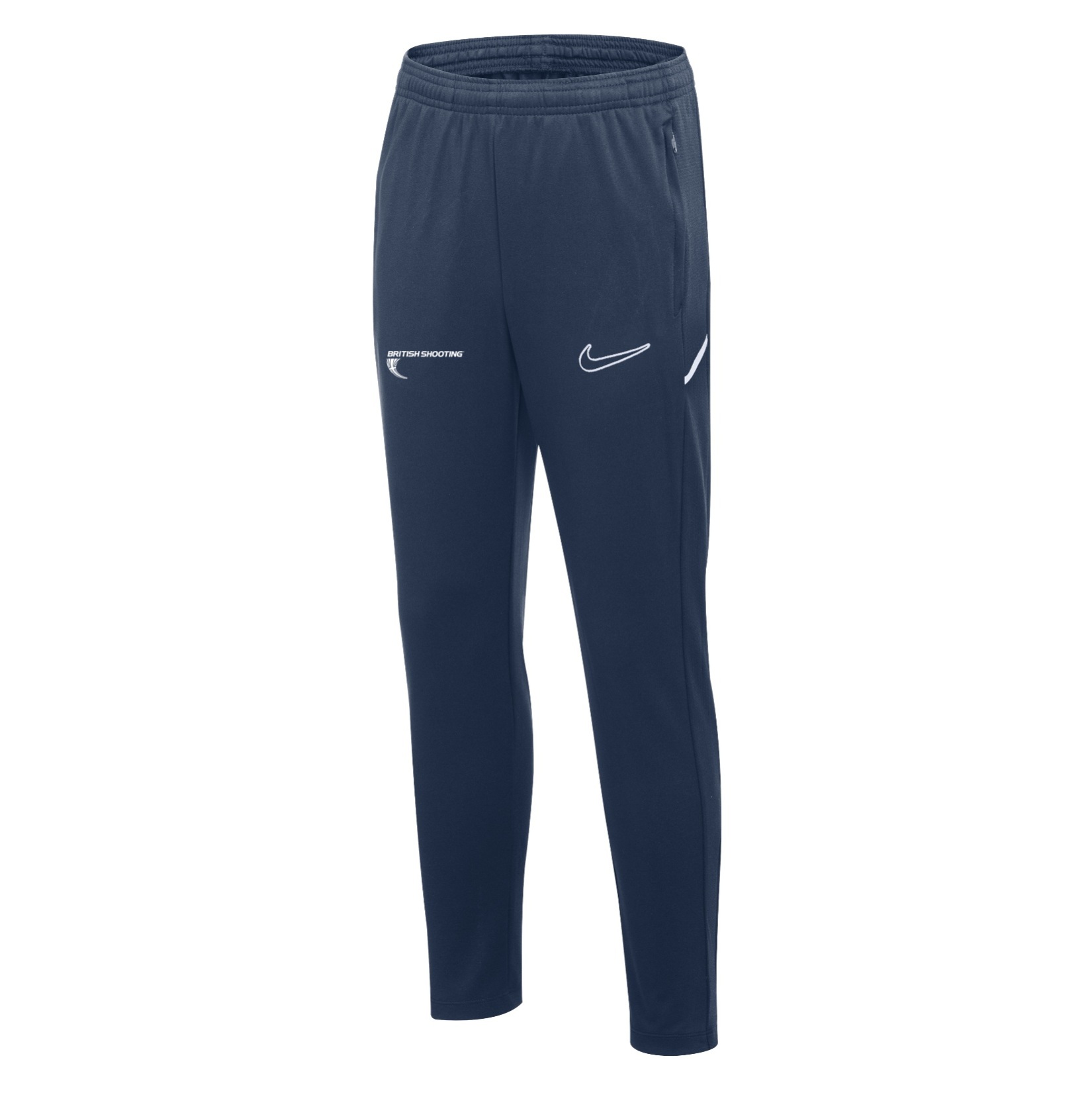 British Shooting Athlete Tech Pants - Navy - Obsidian/Obsidian/White