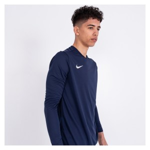 Nike Park VII Dri-FIT Long Sleeve Football Shirt Midnight Navy-White