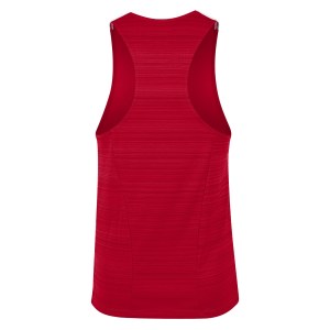 Zelus-Nike Dry Miler Singlet (M) University Red-White