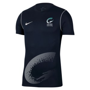 Nike Park 20 Short Sleeve Training Tee - Obsidian/White/White