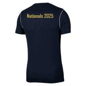 Nike Park 20 Short Sleeve Training Tee - Obsidian/White/White