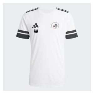 adidas Squadra 25 Short-Sleeve  Jersey - White/Black