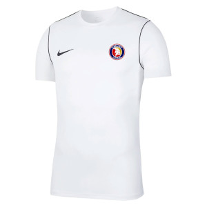 Nike Park 20 Short Sleeve Training Tee White-Black-Black