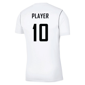 Nike Park 20 Short Sleeve Training Tee White-Black-Black