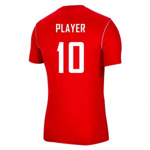 Nike Park 20 Short Sleeve Training Tee University Red-White-White