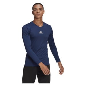 adidas Long Sleeve Baselayer Tee Team Navy Blue