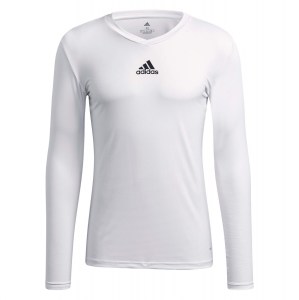 adidas Long Sleeve Baselayer Tee White