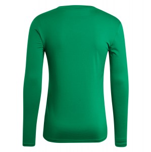 adidas Long Sleeve Baselayer Tee Team Green