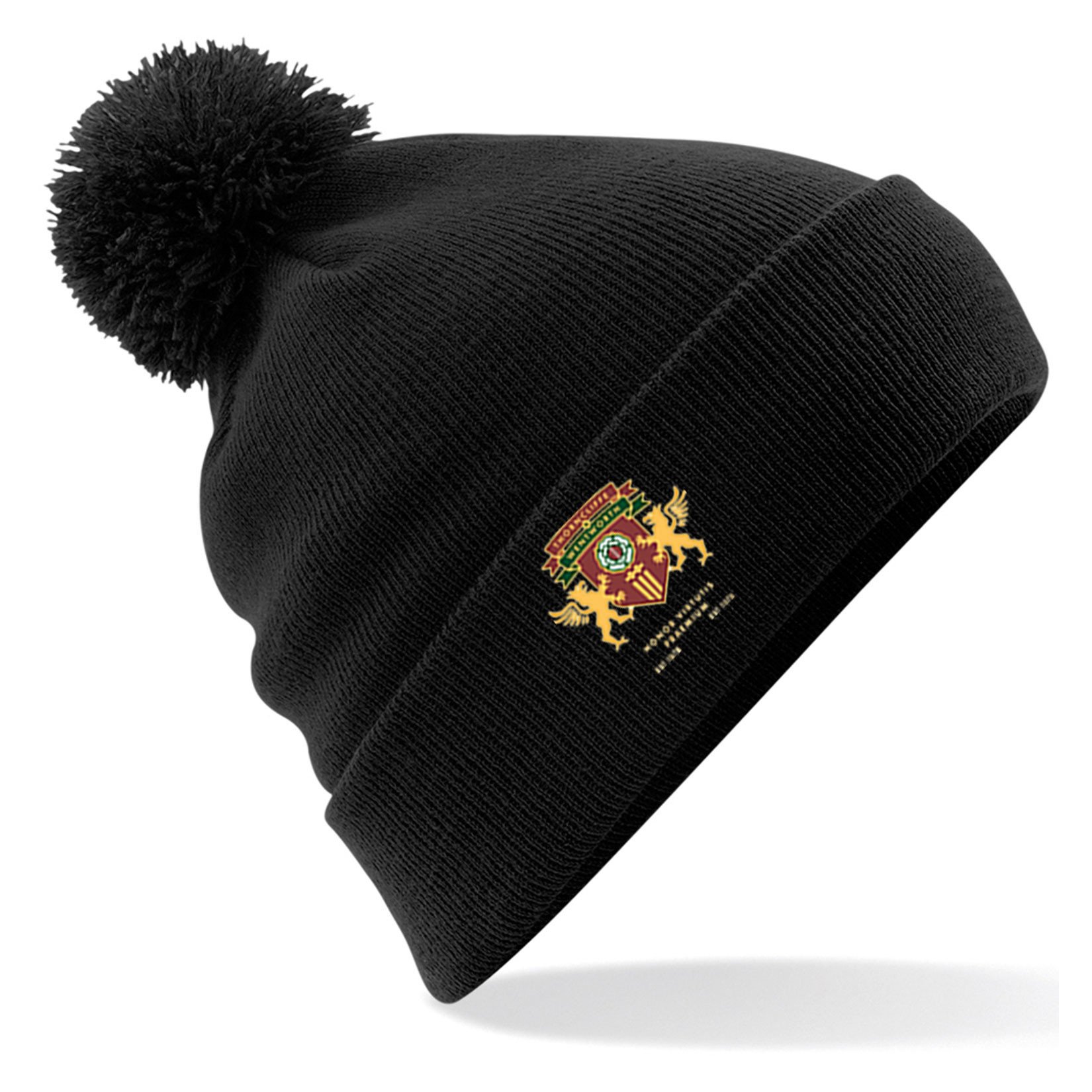 Original Pom Pom Beanie Black