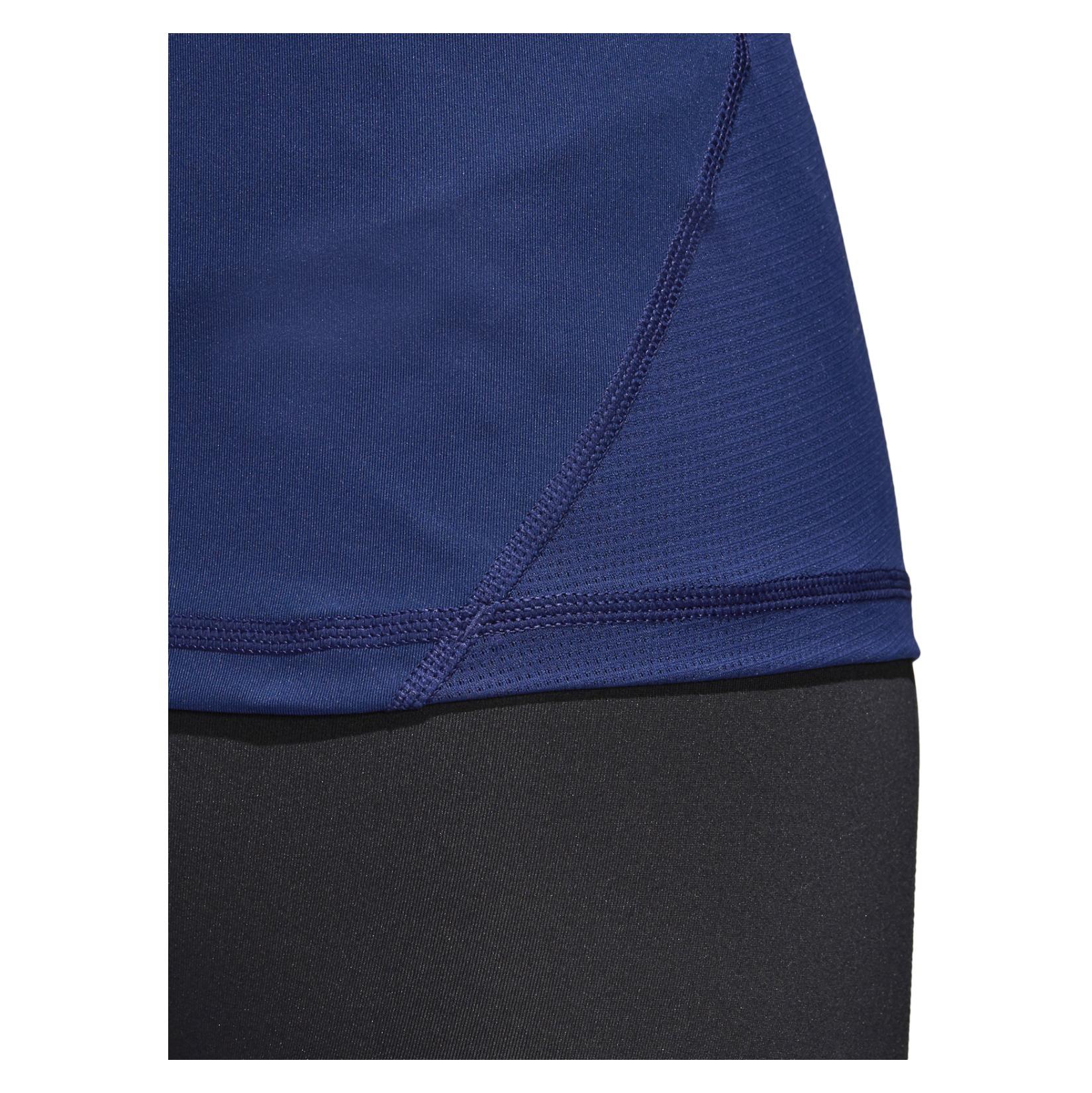 Adidas Alphaskin Long Sleeve Baselayer Dark Blue