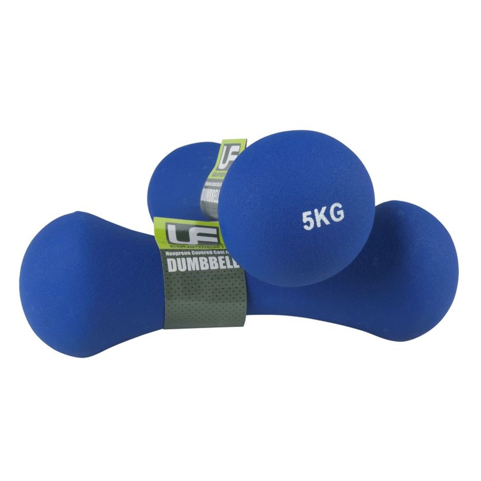 Urban-Fitness Bone Dumbbells Neoprene Covered (Pair) 5KG