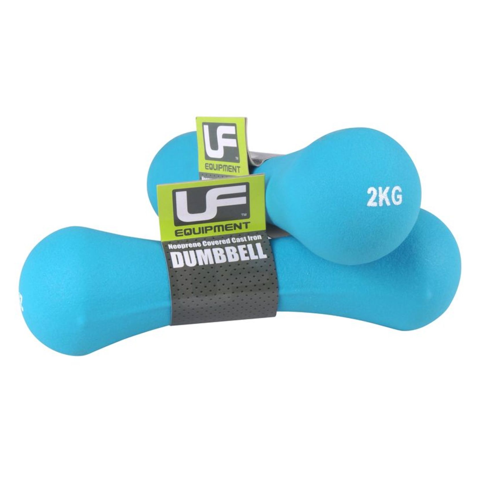 Urban-Fitness Bone Dumbbells Neoprene Covered (Pair) 2KG