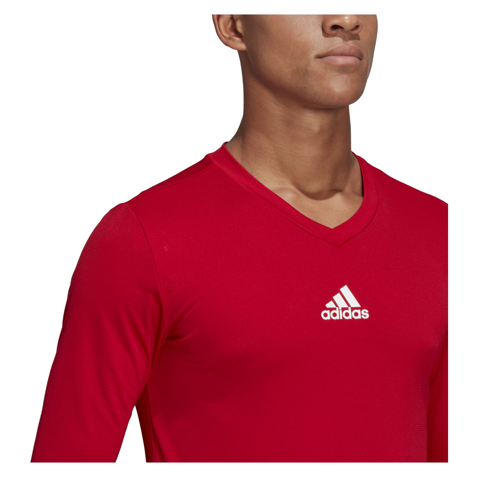 Adidas Long Sleeve Baselayer Tee Team Power Red