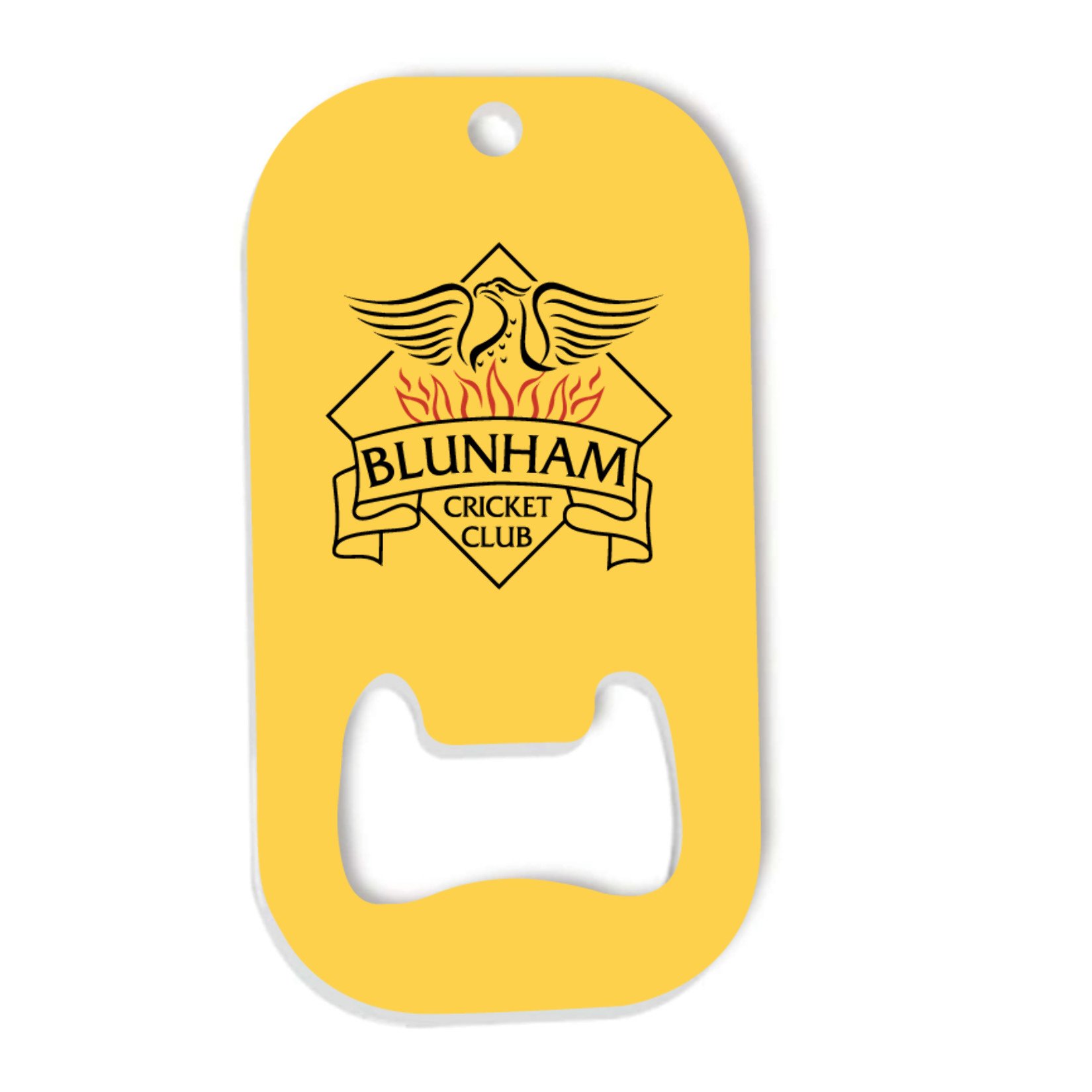 Metal Bottle Opener Keyring