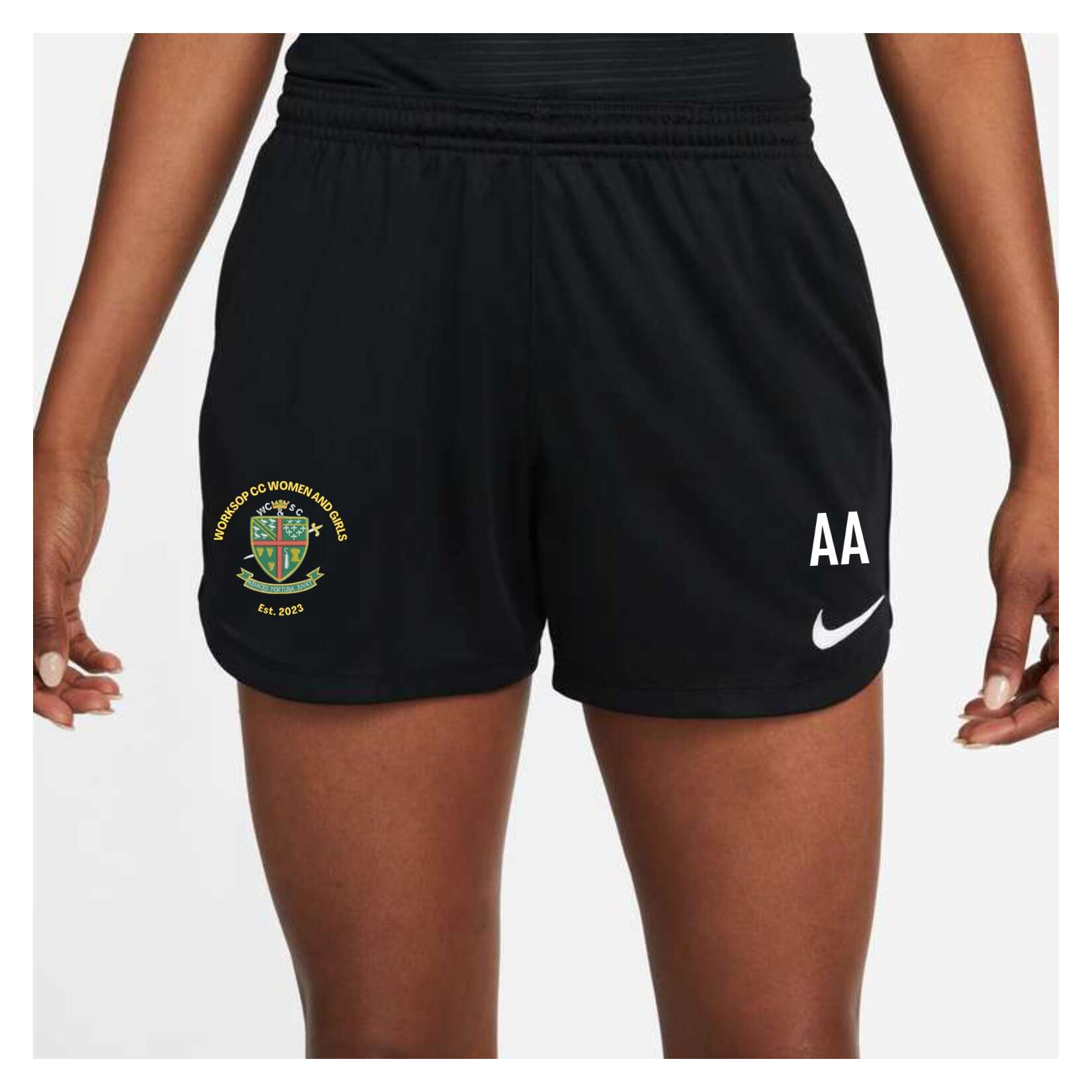 Nike Park 20 Pocketed Training Shorts (W) - Black/Black/White