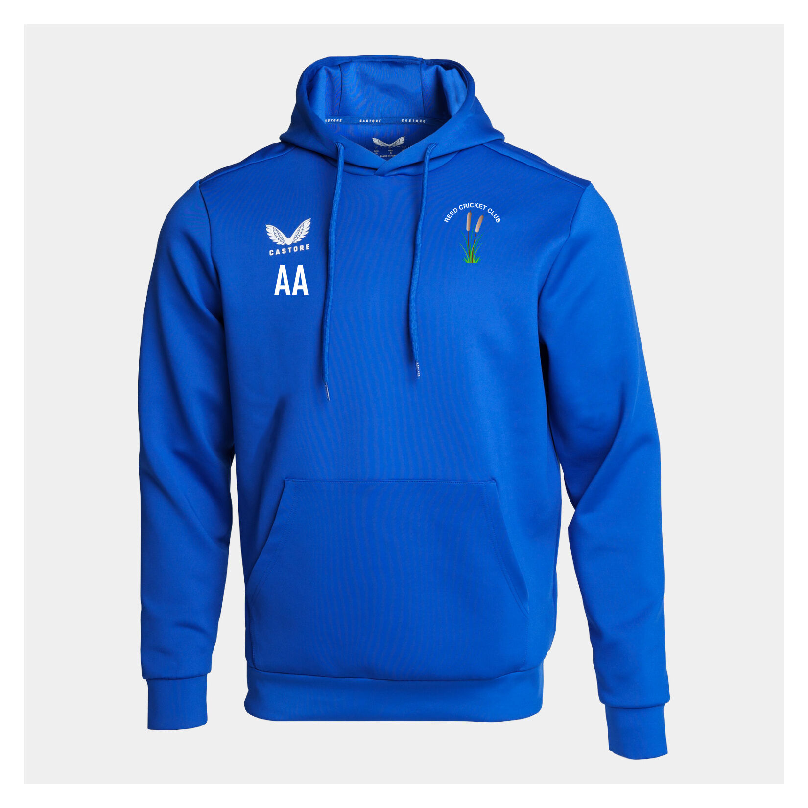 Castore Scuba Overhead Hoodie - Royal Blue/White