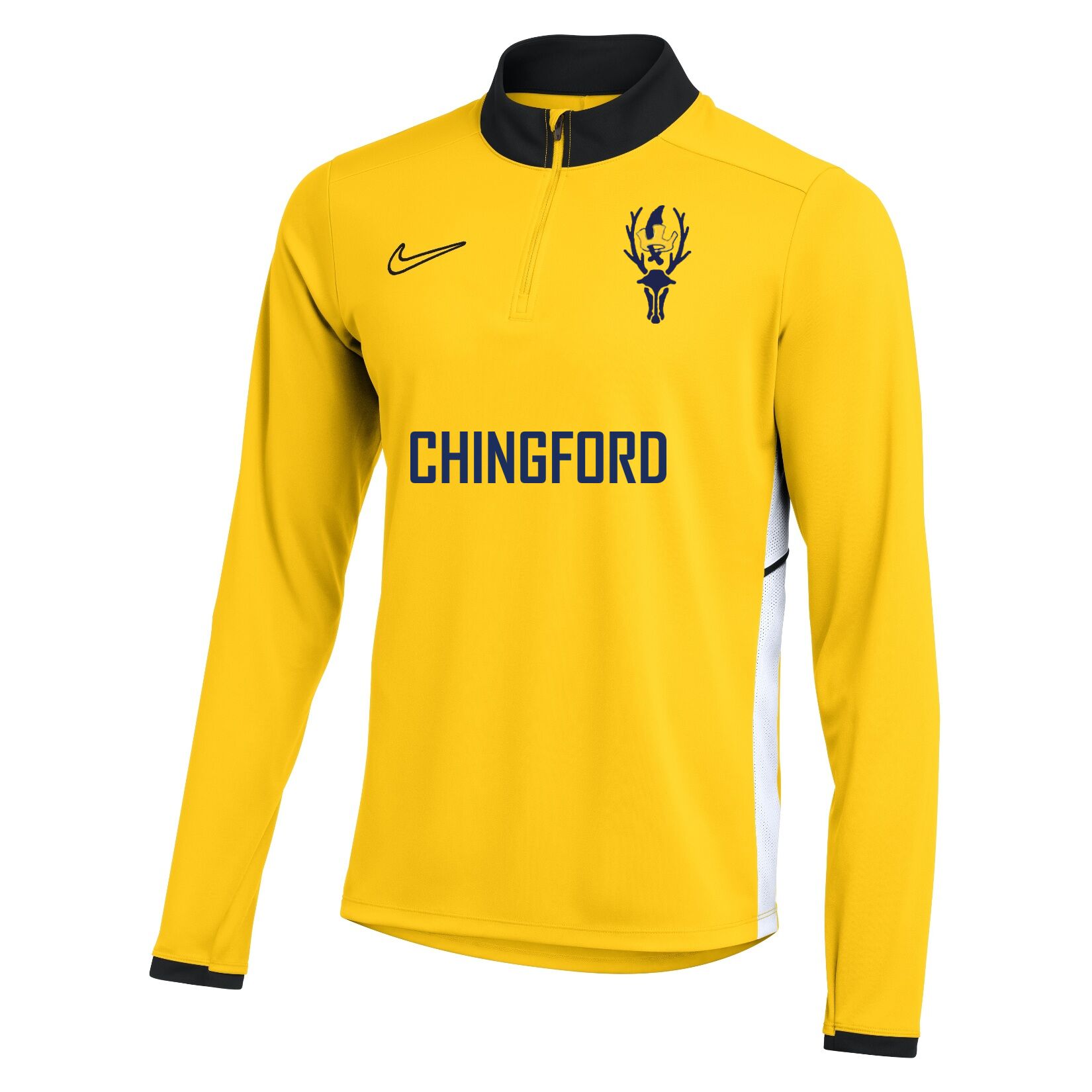Nike Dri-FIT Academy 25 Drill Top - Tour Yellow/University Gold/Black