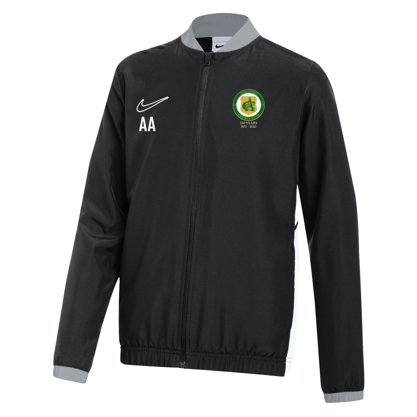 Nike Dri-FIT Academy 25 Woven Track Jacket - Black/White/White