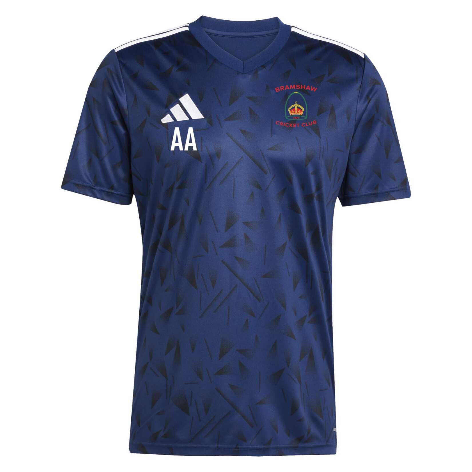 adidas Team Icon 25 Short-Sleeve Jersey - Team Navy Blue/White