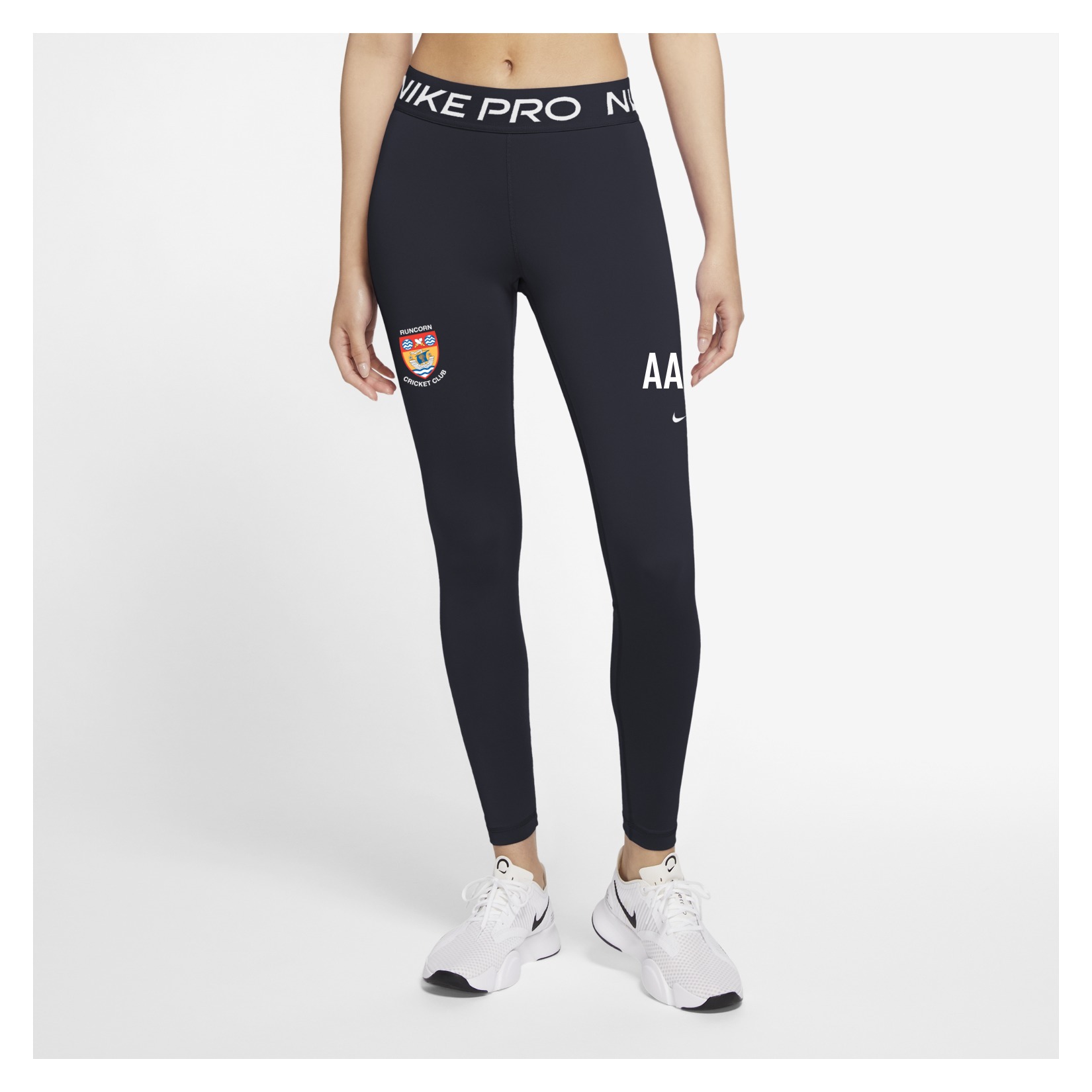 Nike Pro 365 Tights - Obsidian/White