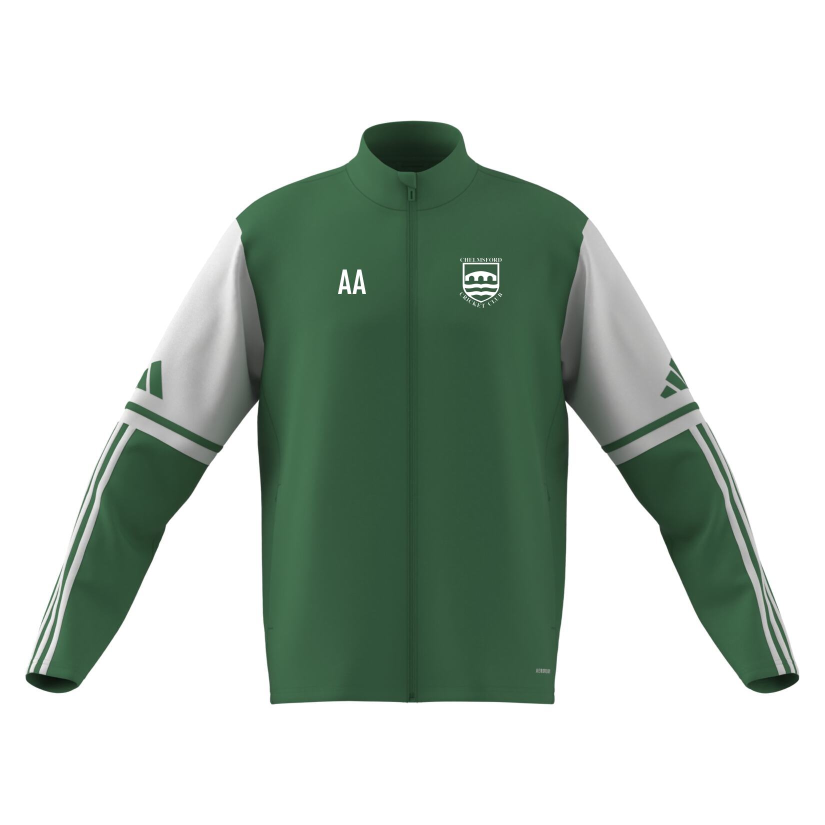 adidas Squadra 25 Training Jacket - Team Green/White