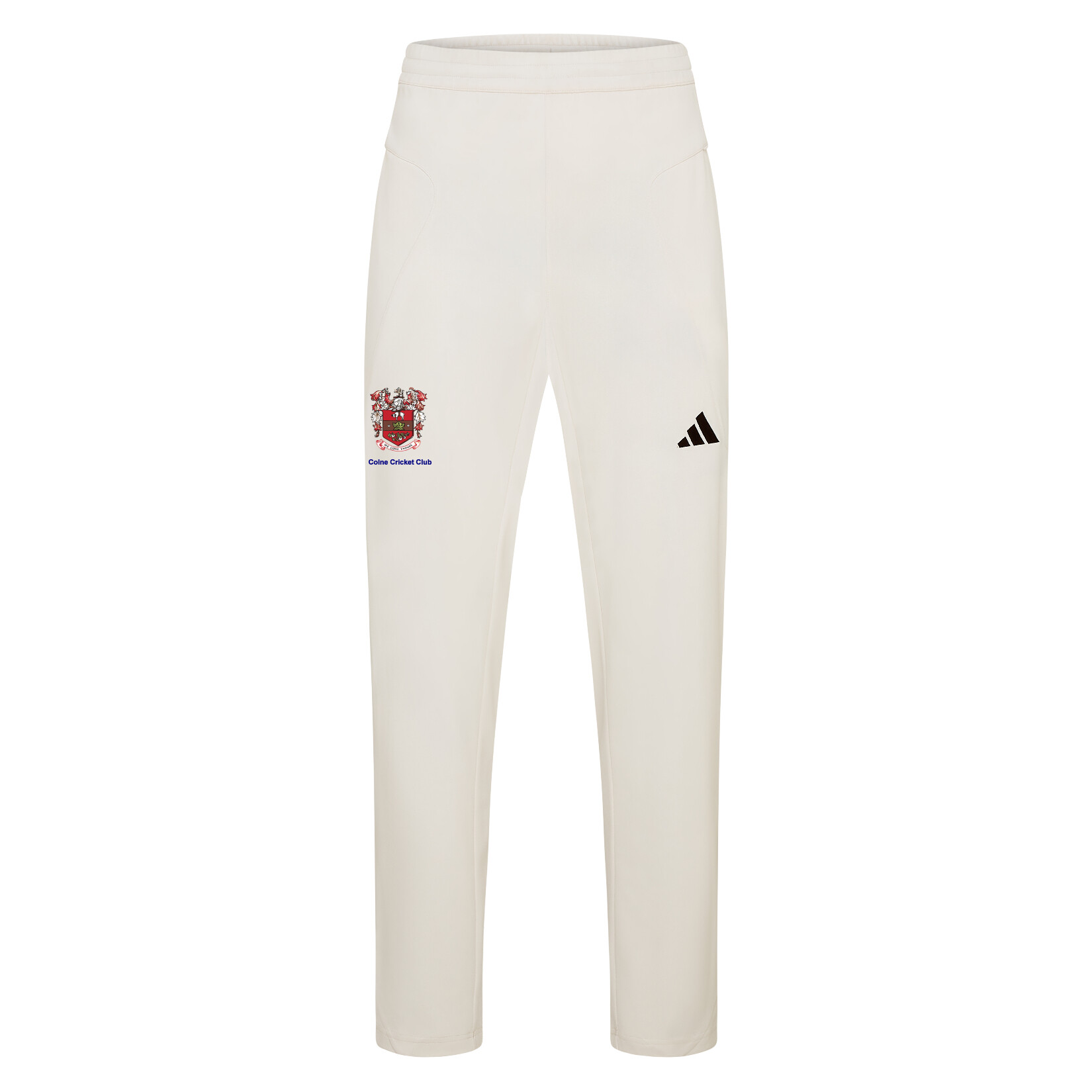 adidas-SS Elite Cricket Pants - Ivory/White