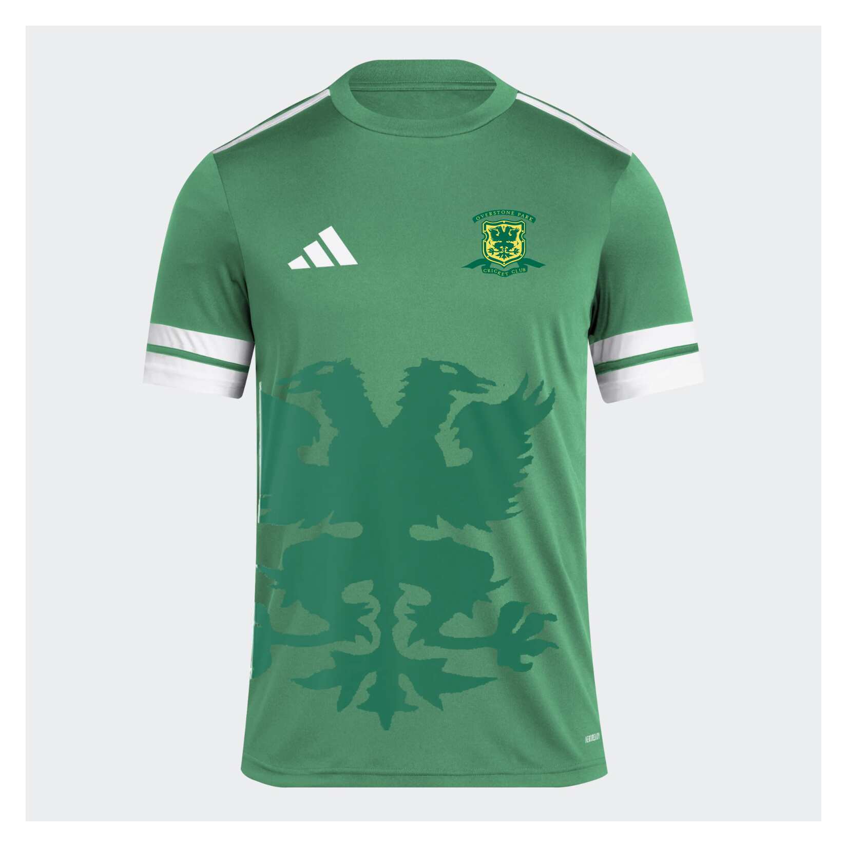 adidas Squadra 25 Short-Sleeve Jersey - Team Green/White