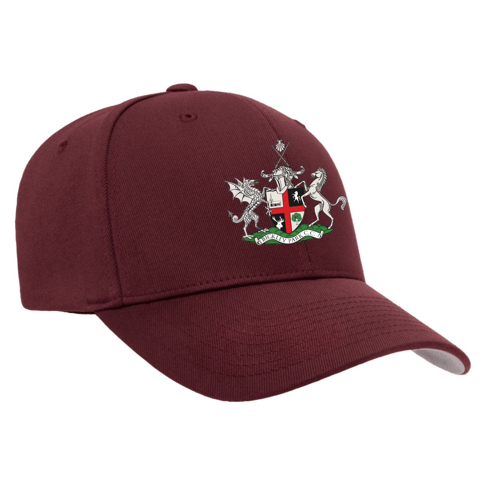 Ralawise Flexfit Woolly Combed Baseball Cap - Maroon