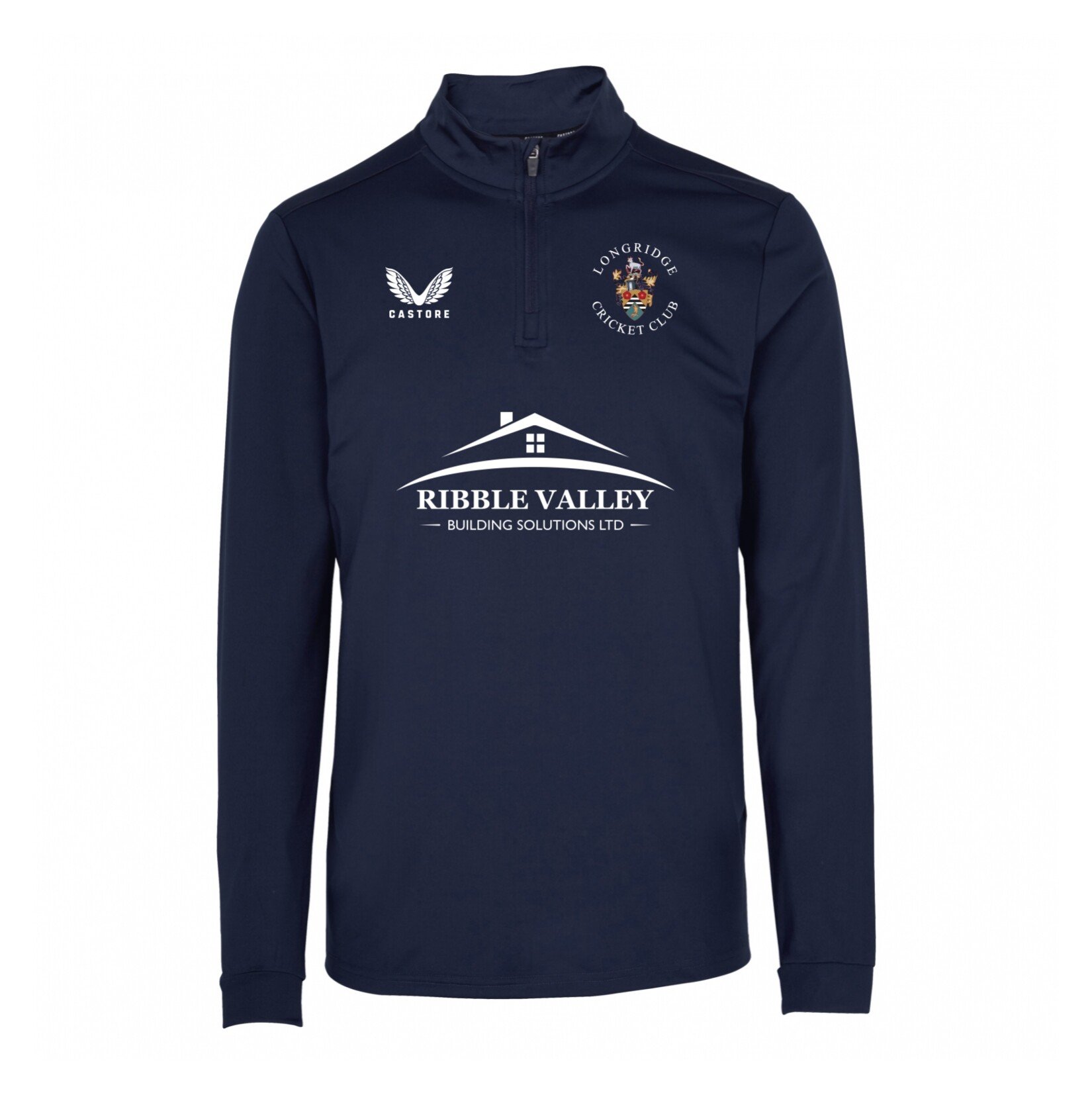 Longridge CC Junior Playing Jumper - Navy