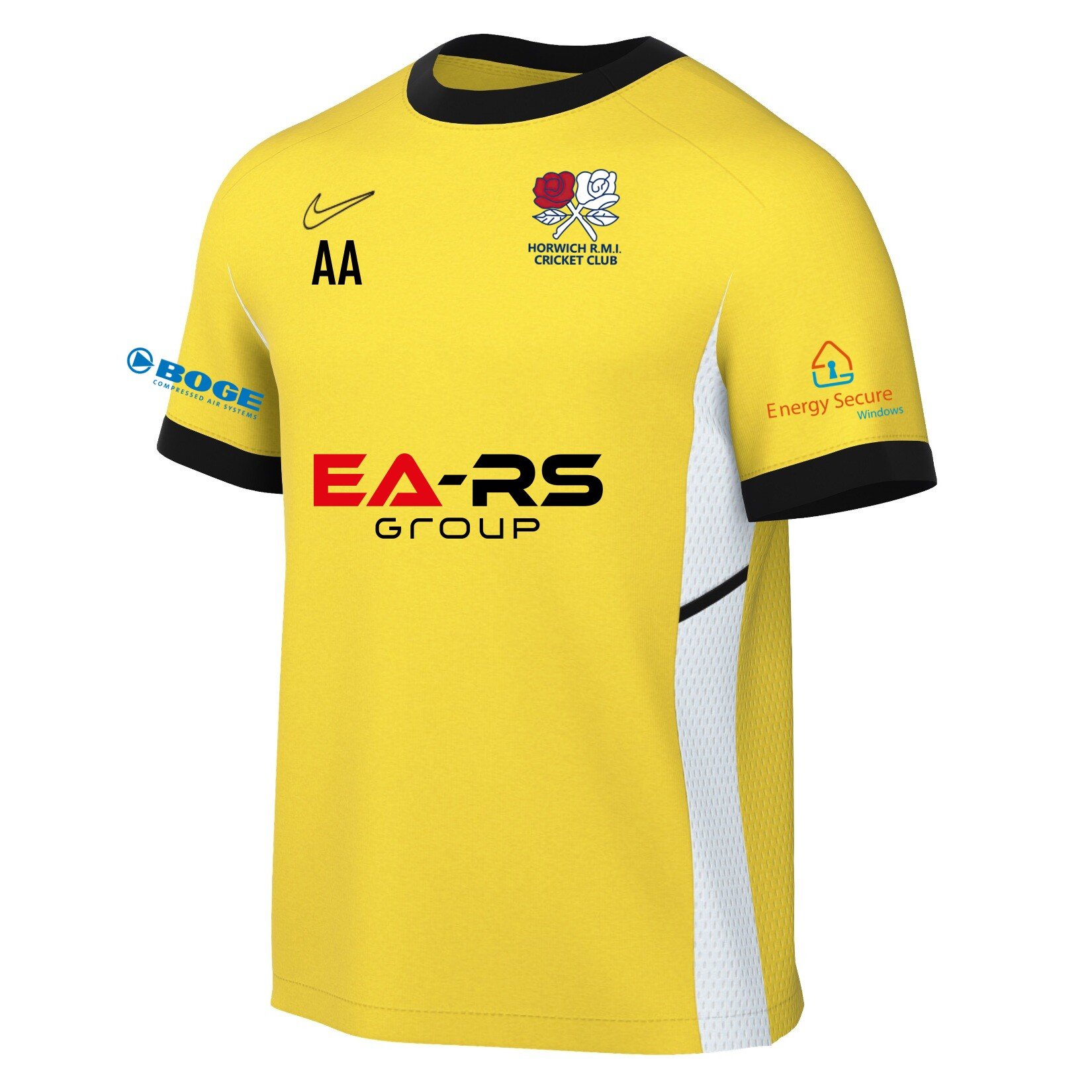 Nike Academy 25 Short-Sleeve Training Top - Tour Yellow/University Gold/Black