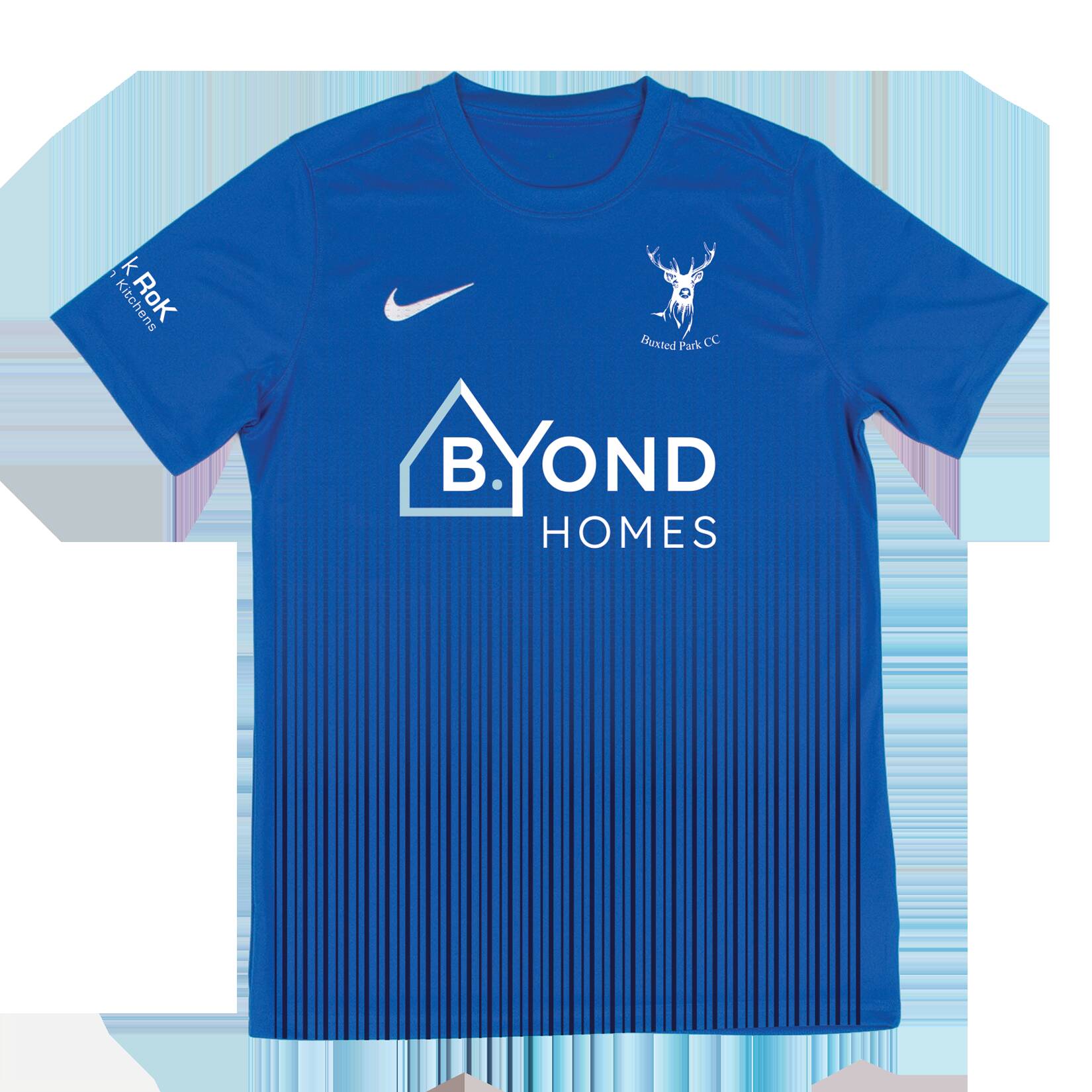 Nike Park VII Dri-FIT Short Sleeve Shirt - Royal Blue/White