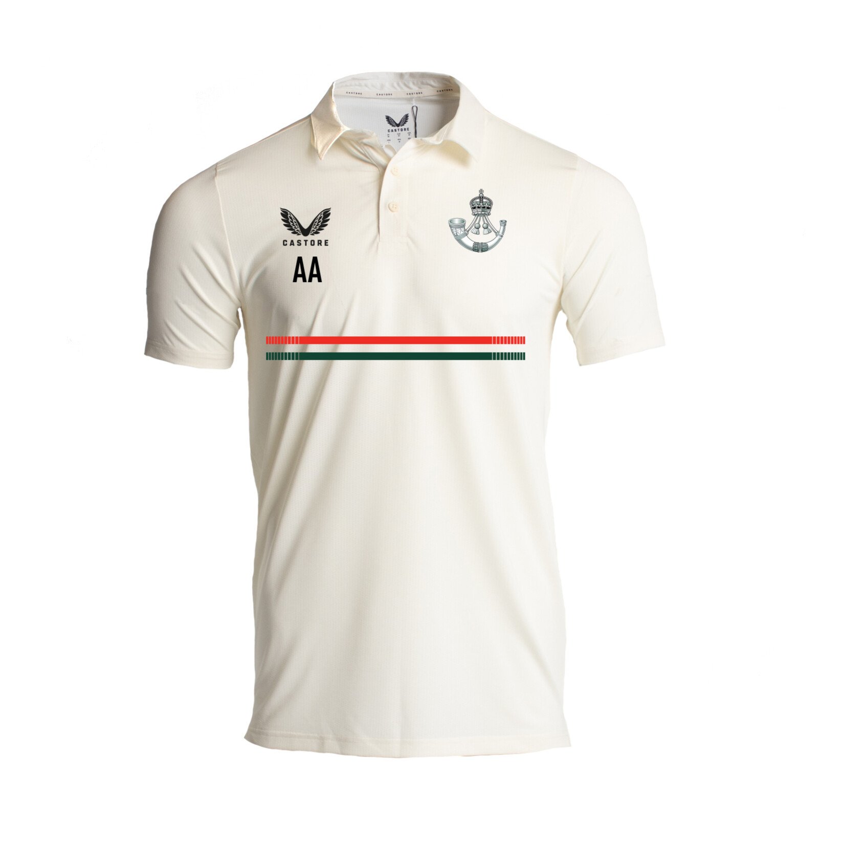 Castore Cricket SS Polo Tech - CREAM