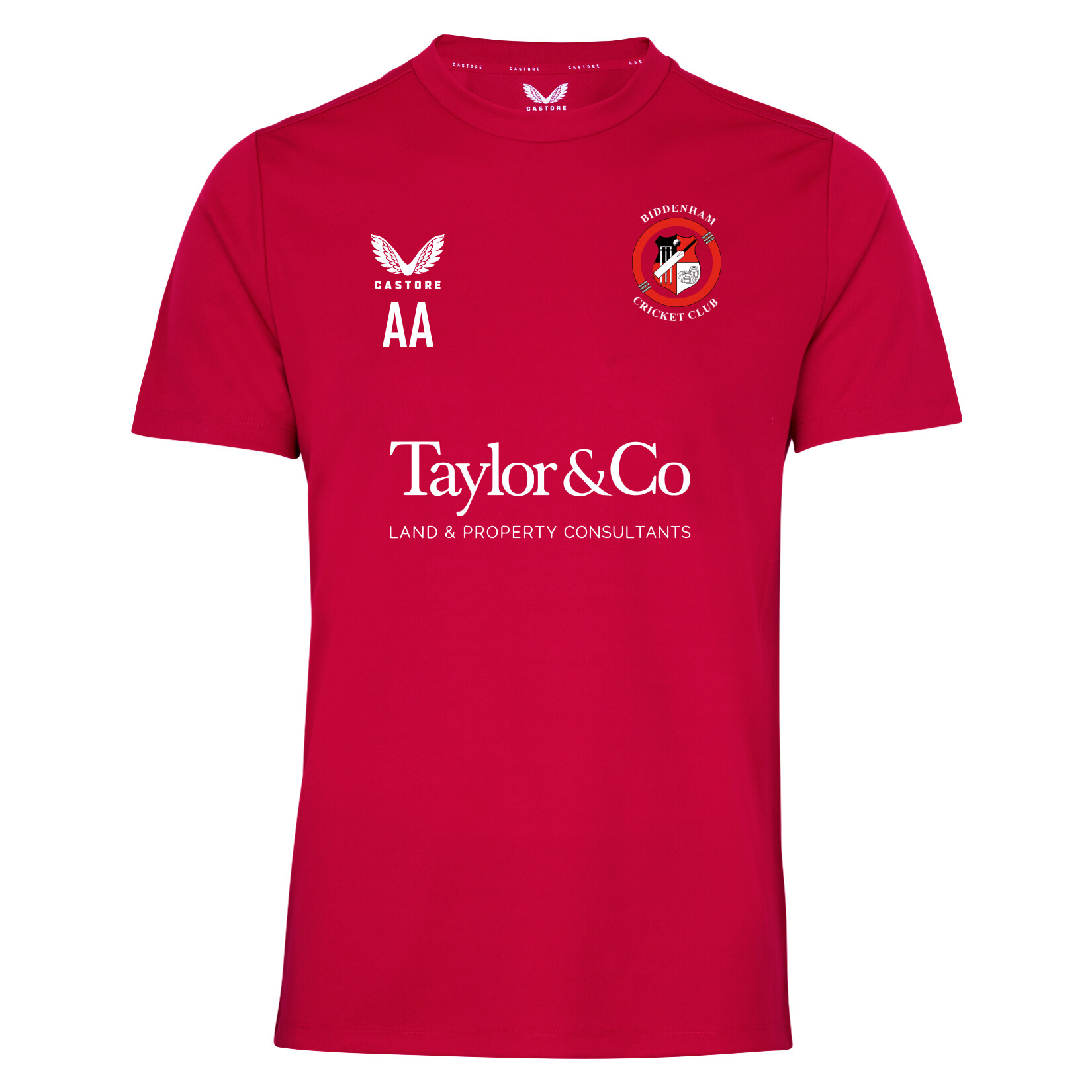 Castore Short Sleeve Training T-Shirt - True Red