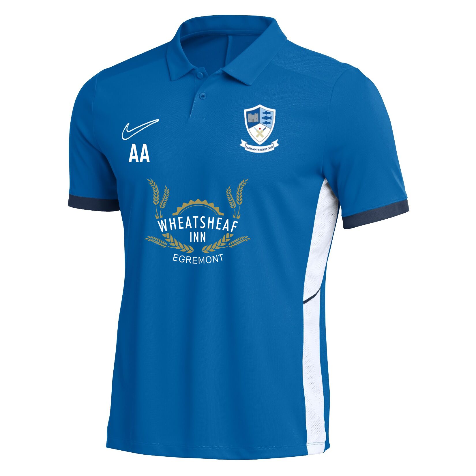 Nike Dri-FIT Academy 25 Polo - Royal Blue/Obsidian/White