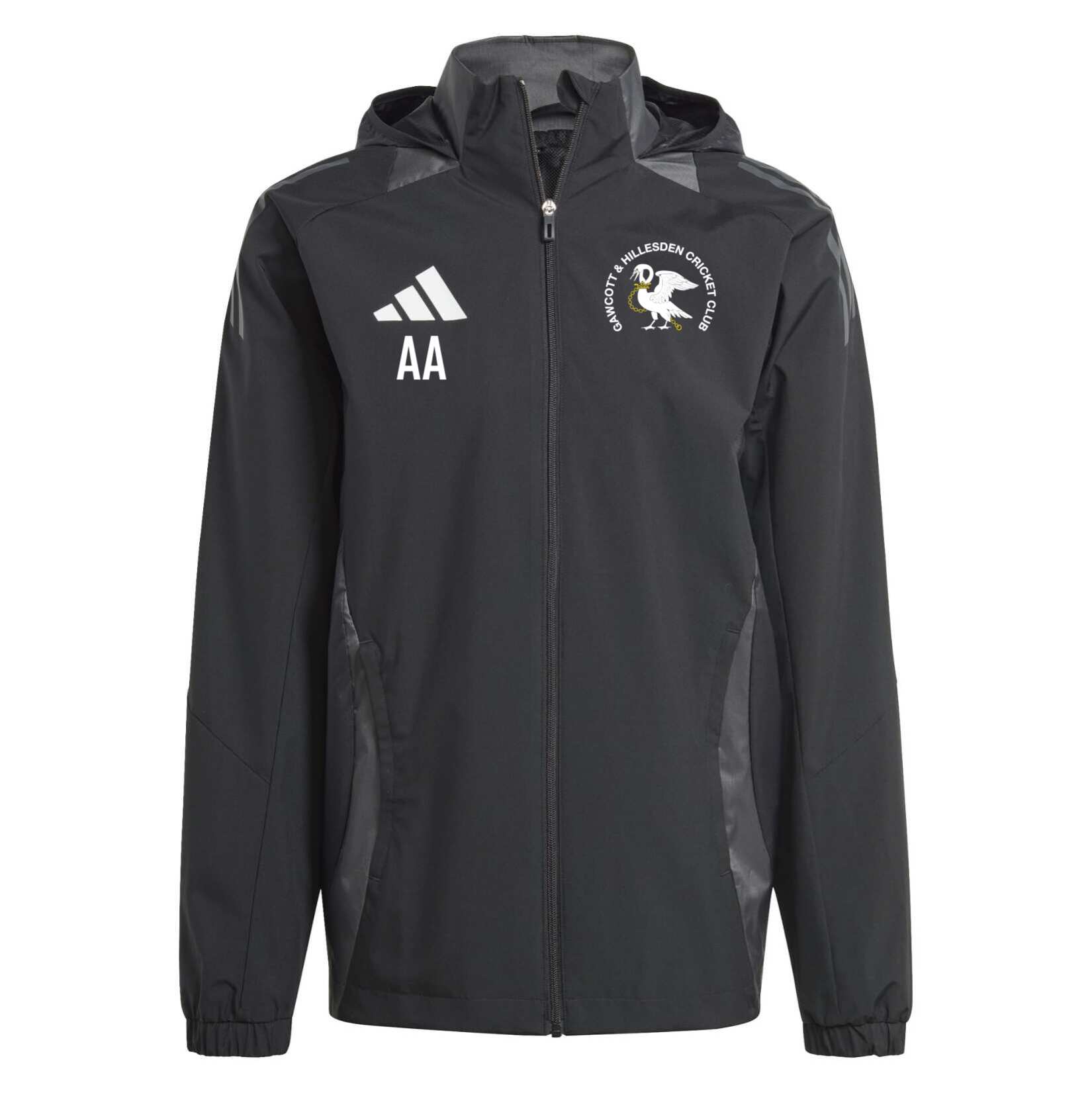 adidas Tiro 24 Competition All-Weather Jacket - Black/team dark grey/white
