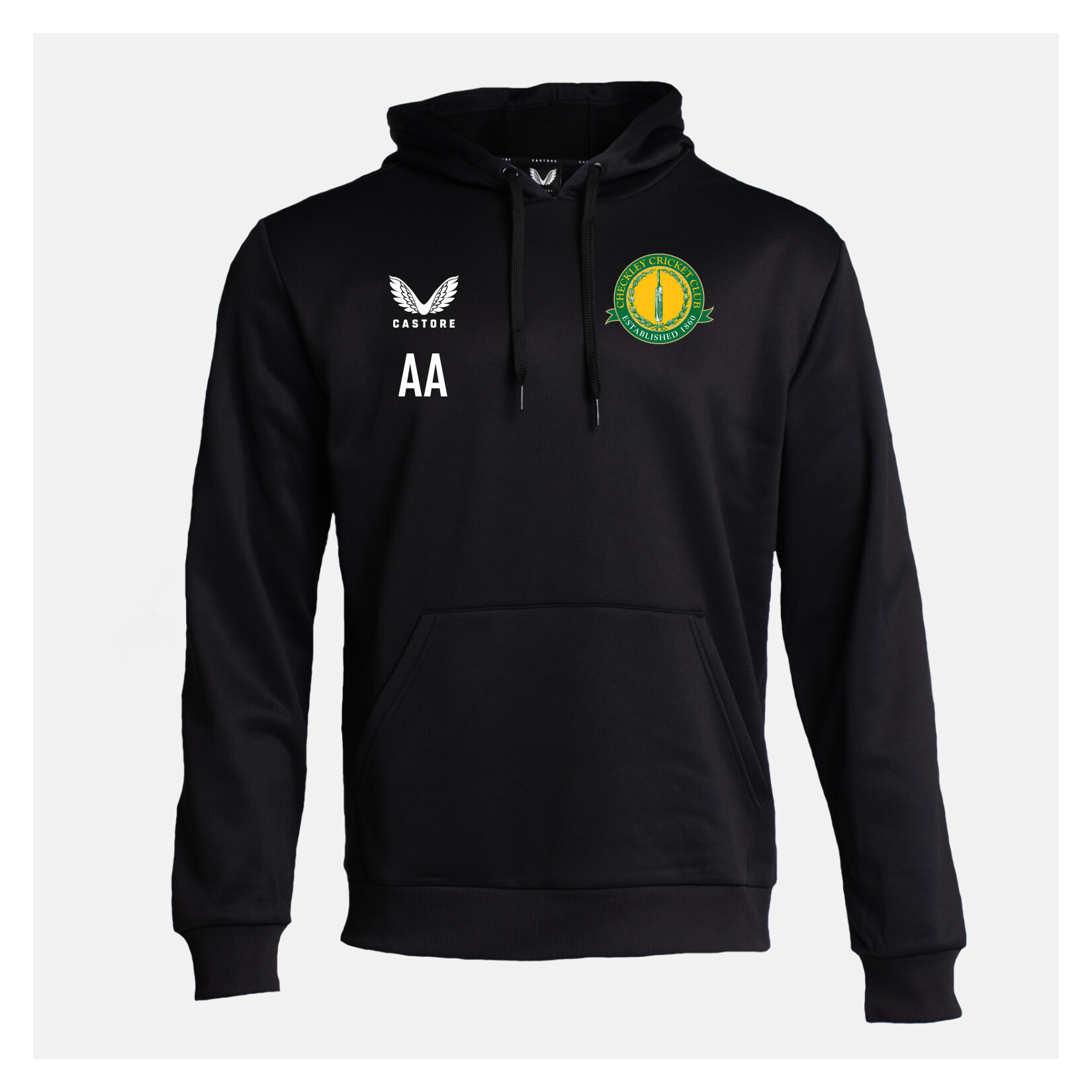 Castore Brushback Hoodie (W) - CAVIAR